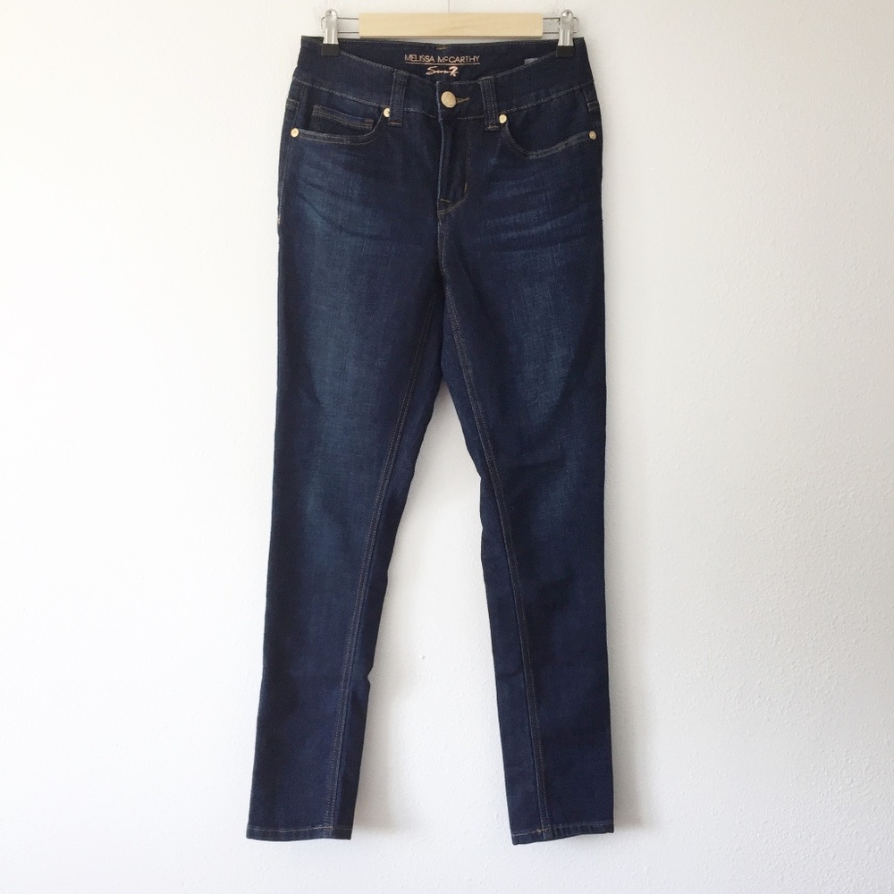 Melissa McCarthy Seven7 Hi Rise Skinny Jeans